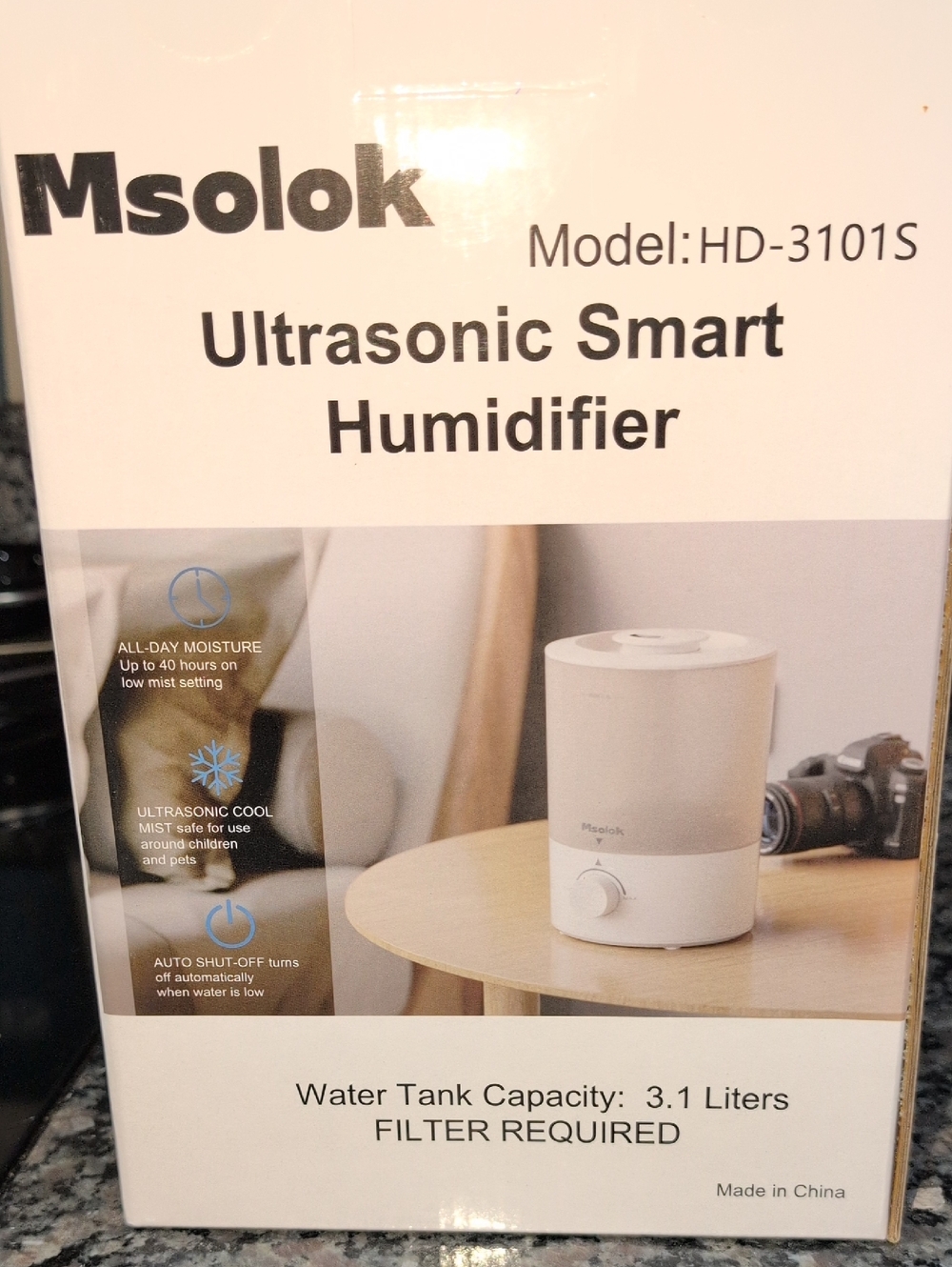 Ultrasonic Smart Humidifier - White